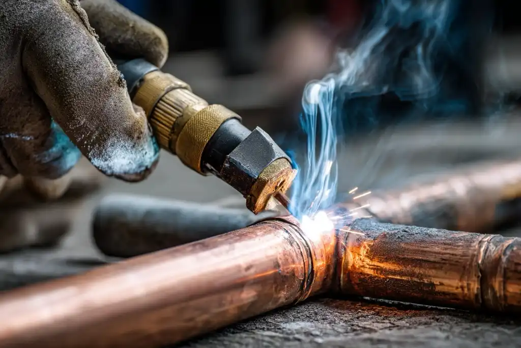 RD Hydrojet Plumbing Copper Pipes