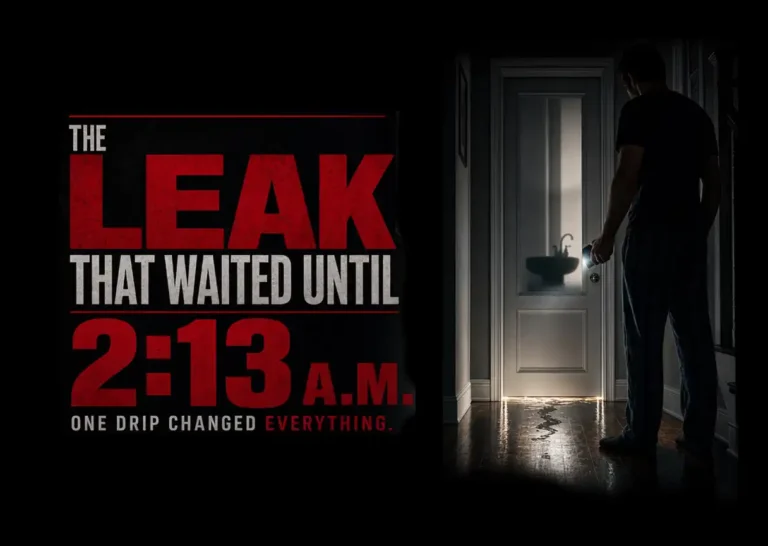 Homeowner discovering a hidden water leak at 2:13 a.m. in a Murrieta-area home