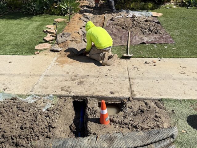 Before — Cleanup in Santee, CA